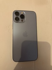 iPhone 13 Pro Max Unlocked Smartphone Sierra Blue, 128GB, 76% Battery Health.