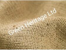 Natural hessian jute fabric sack SOLD PER METRE 44"w upholstery or garden use