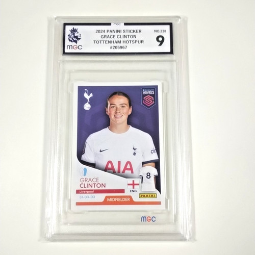 Grace clinton rookie sticker - grace,