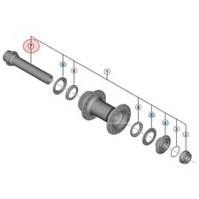 Shimano spare front hub MTB