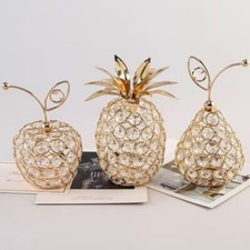 3ps Crystal Fruit Ornaments