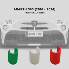 Abarth Front Grill Covers | 595 Series 4 (2016–2024) | Italian Tricolore ??
