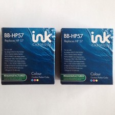 2 x No 57 Colour Ink