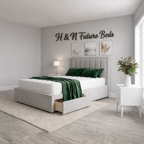 Orthopedic divan bed set panel - divan,