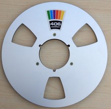 Ampex 406 Metal NAB Reel for