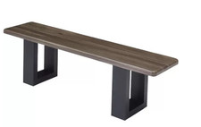 Pool dining table bench -