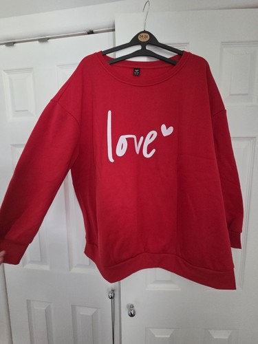 Red plus size shein curve - red,