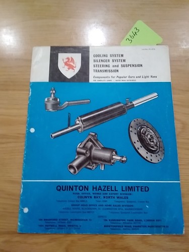 Quinton hazell ltd - quinton,
