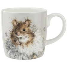 Wrendale Mouse on Dandelion Mug Fine Bone China Boxed from Royal Worcester