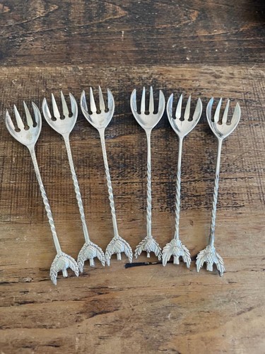 Set hallmarked silver forks - 6,