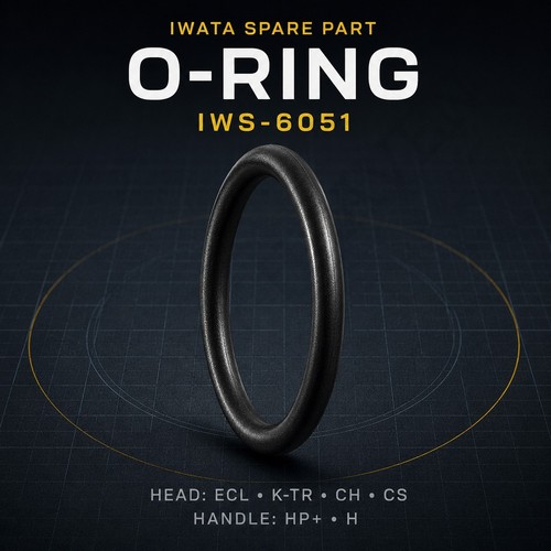 Iwata ring i6051 head handle - o-ring,