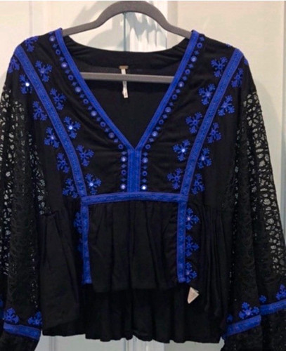 Free people black - blue, boogie