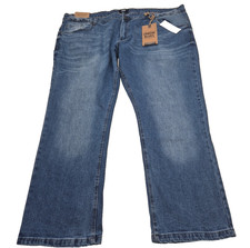 Union Blues Jeans Blue Denim Men's Straight W50 L29 NWT