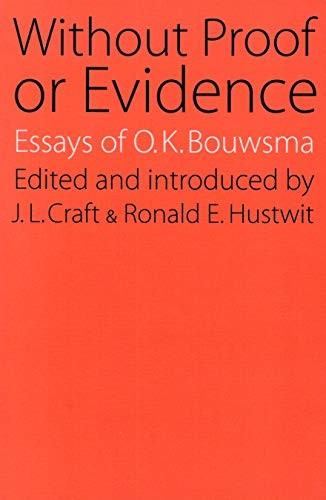 Without proof evidence - proof, by