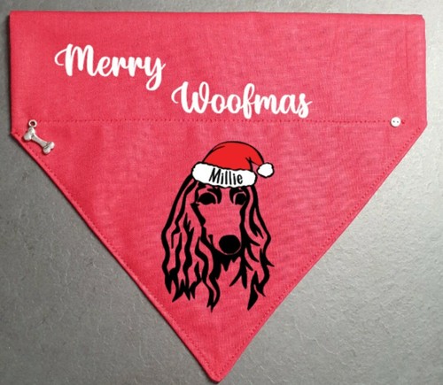 Afghan hound dog bandana - dog,