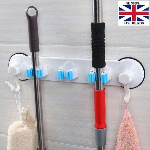 Mop broom holder organiser - broom,