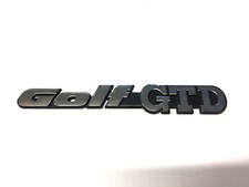 Vw Golf mk3 GTD rear tailgate badge GTi Diesel