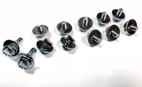 Stainless steel bolt - steel, kit
