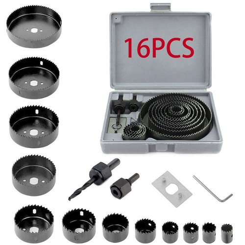 16pcs hole saw kit - hole,