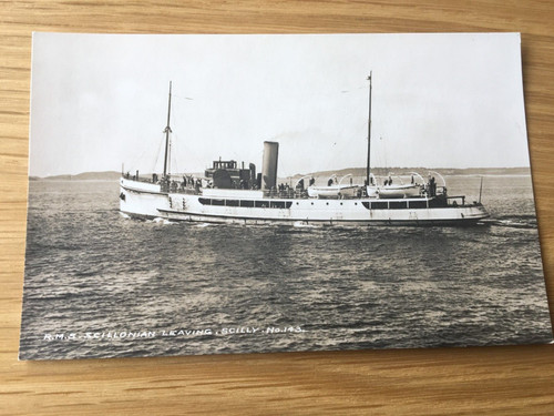 Scilly isles rms - scilly, "scillonian"