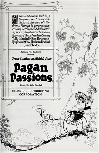 Pagan passions movie poster - passions,