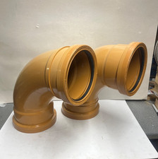 2x Osma 160mm UD SDR41 Elbow Underground Drainage - Inc VAT