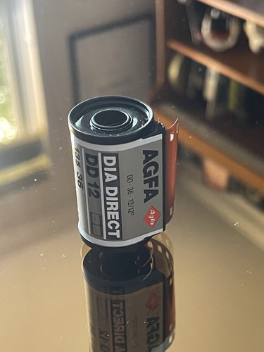 Expired agfa dia direct film - dia,