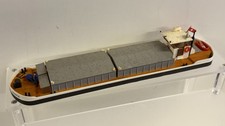 Faller HO 1:87 Kit Built River Cargo Boat Ship
