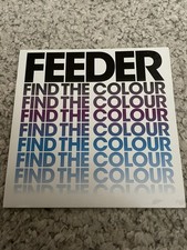 Feeder - Find The Colour 7” White Vinyl Single Echo Records 2003 Ltd Edition Exc