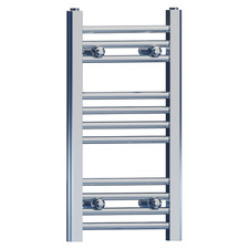 Chrome Ladder Heated Towel