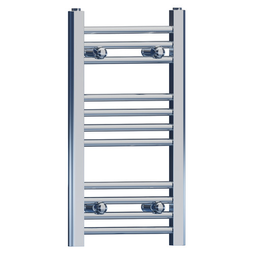 Chrome ladder heated towel - ladder,