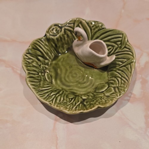 Sylvac 4524 swan trinket dish - trinket,