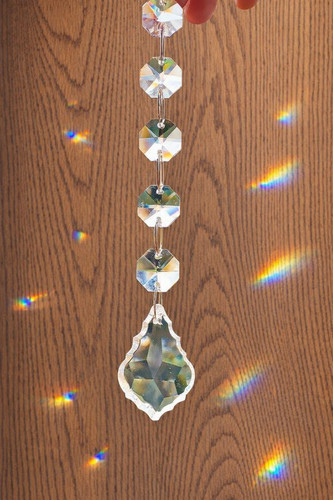 Glass crystal droplets prisms - crystal,