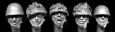 Hornet Heads - 5 British Airborne helmets WW2 to mid 1980's - HBH/16