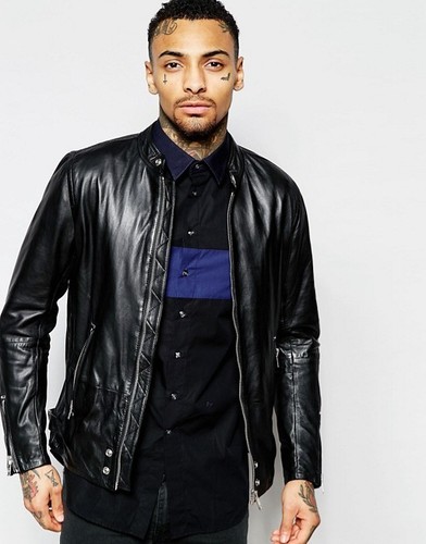 Diesel edg leather jacket - diesel,
