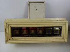 Antique  Victorian servant/butler indicator box for renovation. 1890 Blackburn