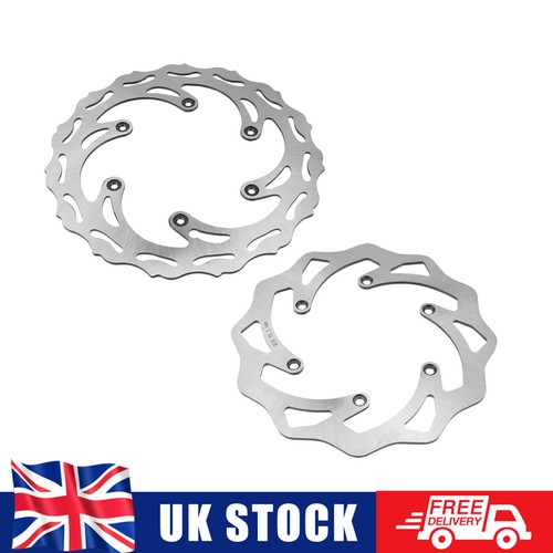 Front rear brake disc rotors - rear,