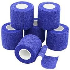 Cohesive Bandages Blue, 5.0cm