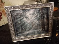 HOME ART Glitter Forest Wall