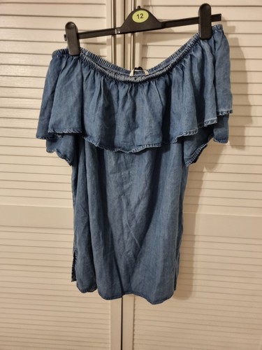 Floral denim tunic dress new - floral, dress,