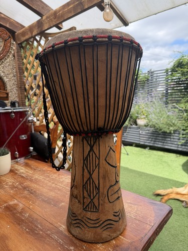 African djembe drum - african,