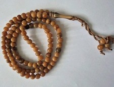 Quality Tasbeeh Faux Marble 99 Beads (5mm) Muslim Rosary Prayer - Rust