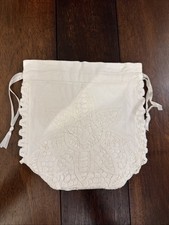Unused Vintage White Cotton