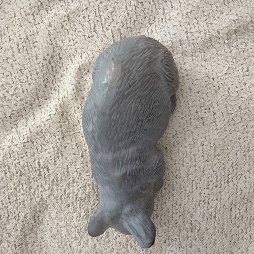 Grey pottery pig - pig, at
