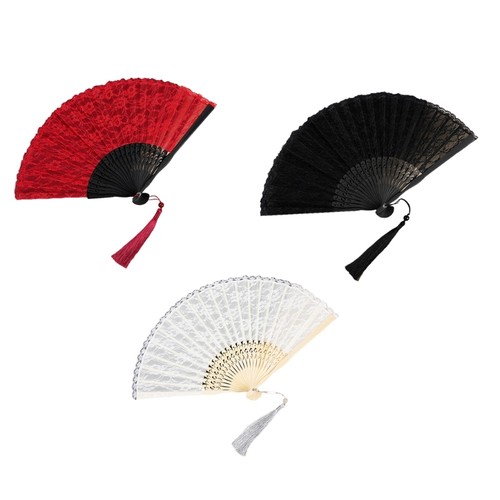 Vintage foldable lace hand - lace,