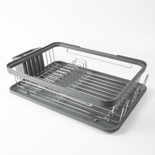 Grey black kitchen dish - or,