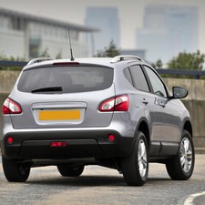 ?FOR NISSAN QASHQAI J10 2007+ CHROME REAR TAILGATE BOOT LID HANDLE COVER TRIM