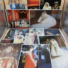 Vtg 1981 Royal Wedding Commemorative Postcards X 13. Charles & Diana. Queen Eliz