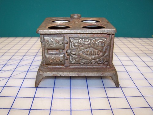 Antique pearl brand cast iron - brand,