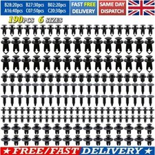 190PC ASSORTED U CLIPS WITH